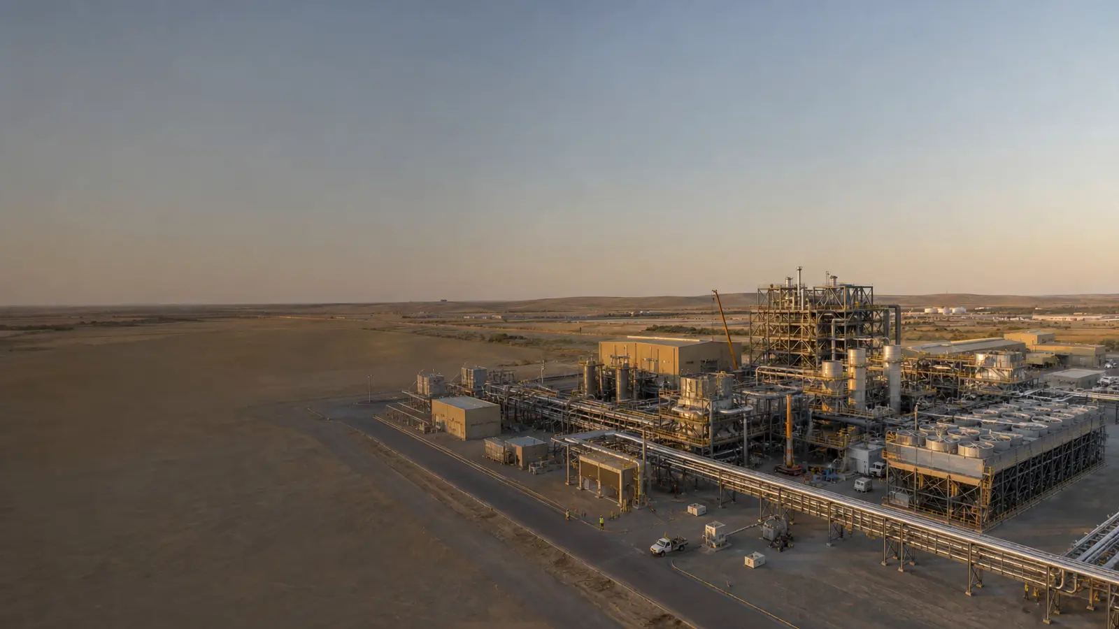 Generic industrial facility illustrating the scale of capital projects